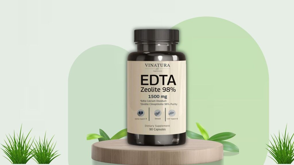 Vinatura EDTA (Calcium Disodium) Zeolite 98% 1500mg