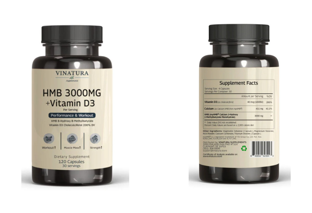 HMB Vitamin D3 supplement